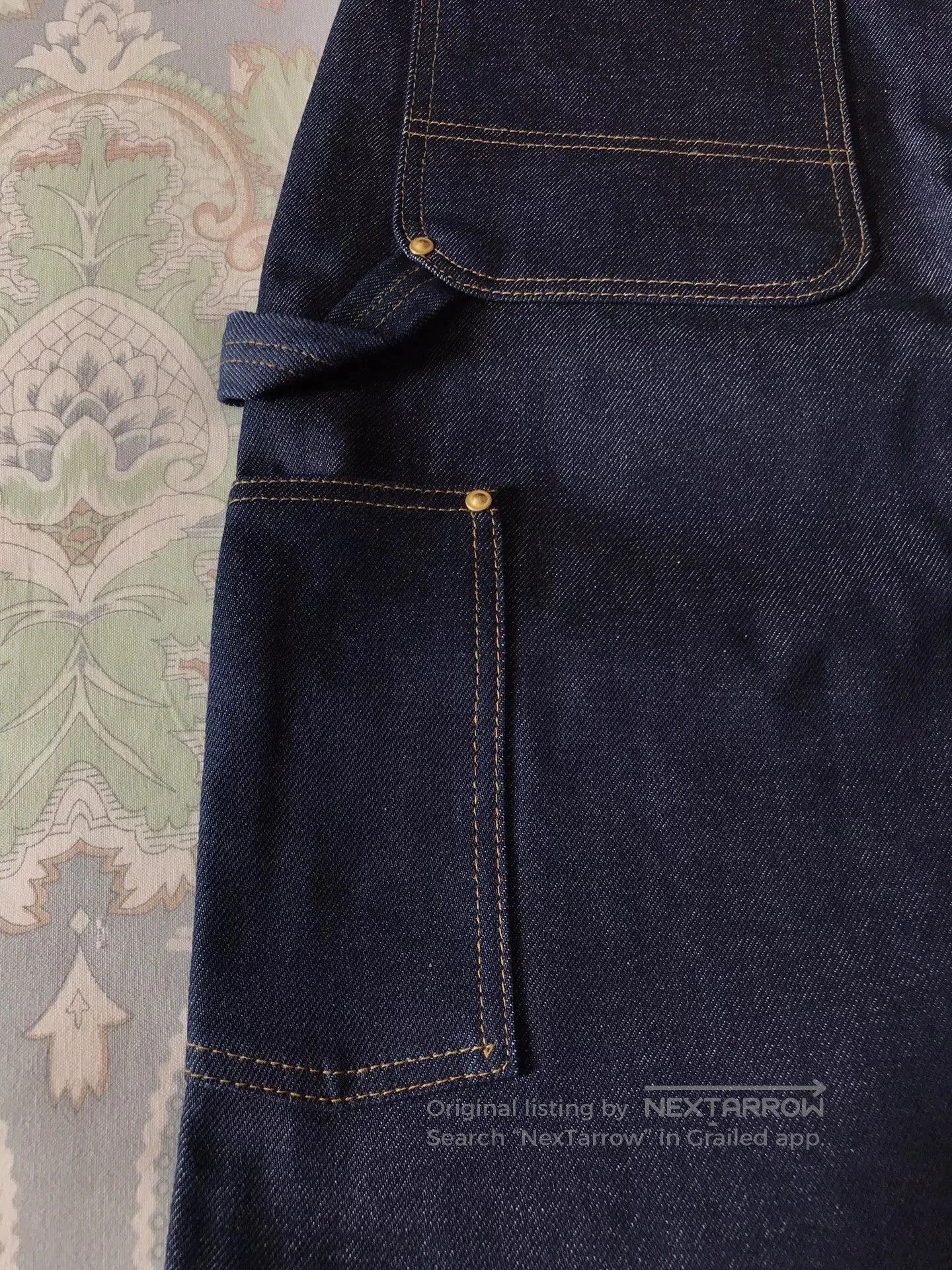 Carhartt Carhartt B07 Raw Denim Jeans W36L32. Size US 36 / EU 52 - 7 Thumbnail