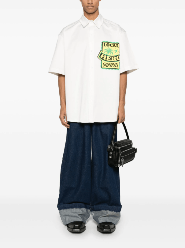 Martine Rose BNWT SS25 MARTINE ROSE LOCAL HERO SHIRT S Size US S / EU 44-46 / 1 - 1 Thumbnail