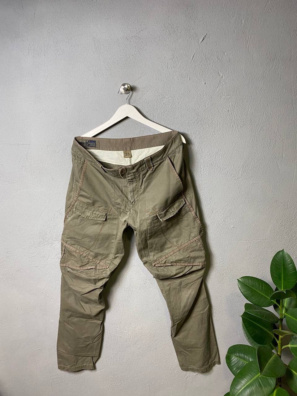 Pre-owned Marithe Francois Girbaud X Vintage Marithe Francois Girbaud Multipocket Cargo Y2k Pants In Brown