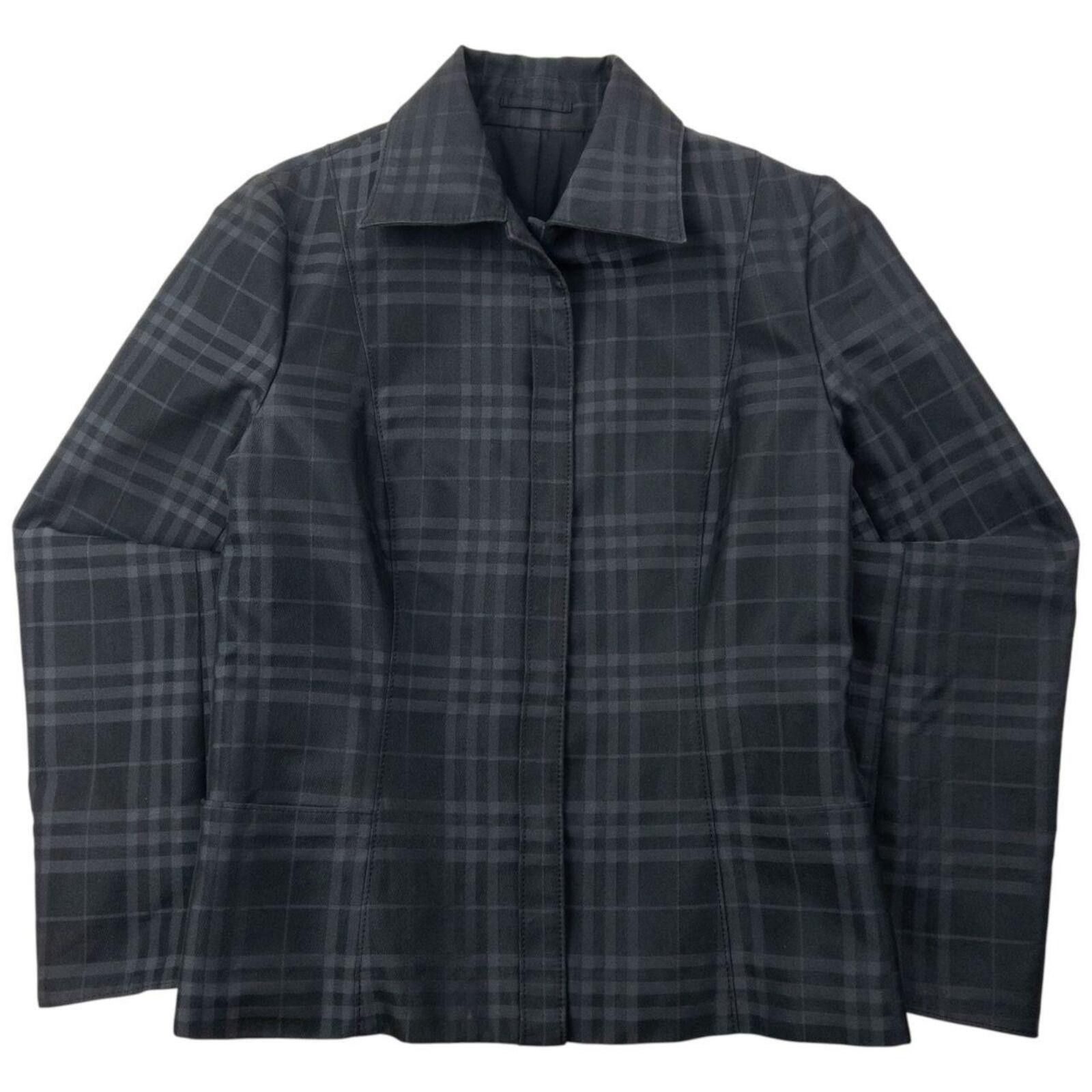 Burberry Vintage Burberry Nova Check Button Up Jacket Womens Size M Size M / US 6-8 / IT 42-44 - 1 Thumbnail