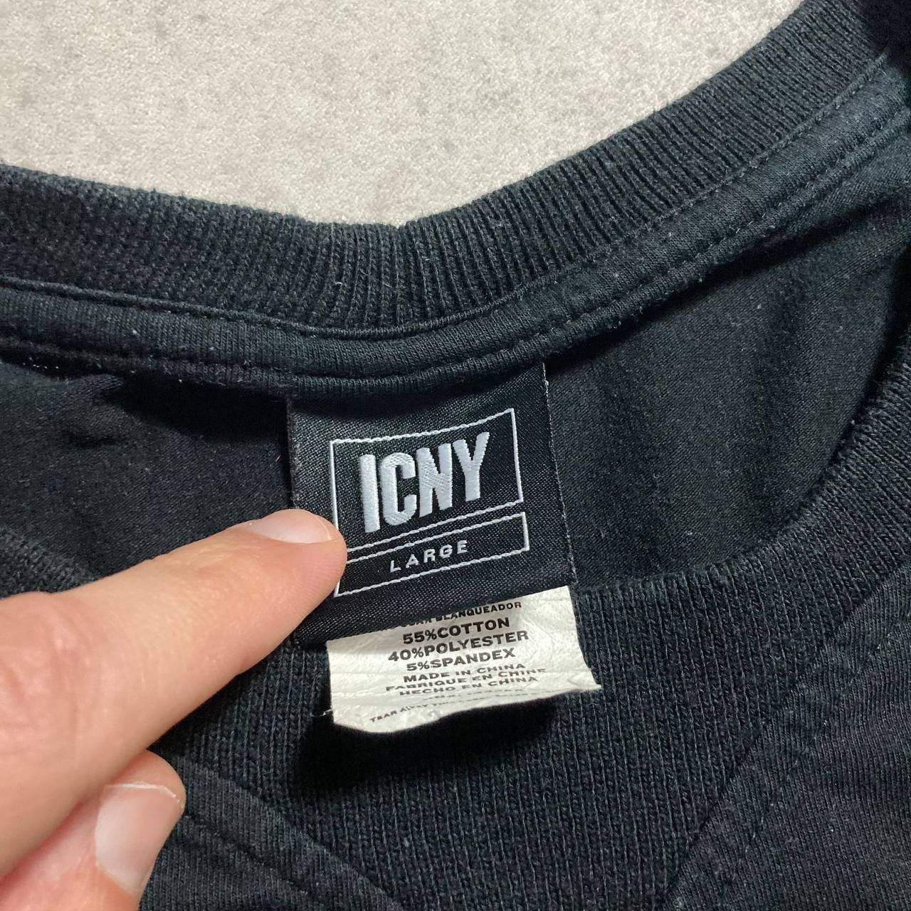 ICNY ICNY Sport Running Marathon Reflective Print Long Sleeve Size US L / EU 52-54 / 3 - 4 Thumbnail