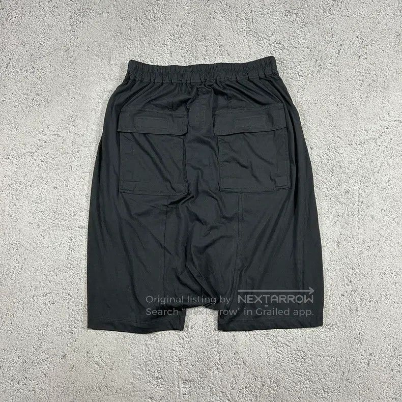 Rick Owens Rick Owens size m Pendant embroidered logo drawstring short Size US 28 / EU 44 - 2 Thumbnail