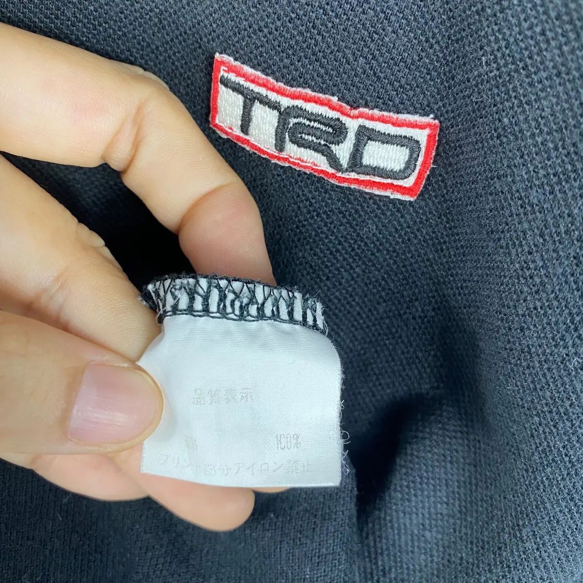 Japanese Brand Vintage 90's TRD RACING Staff Small Logo Polo Shirt Medium Size US M / EU 48-50 / 2 - 6 Thumbnail
