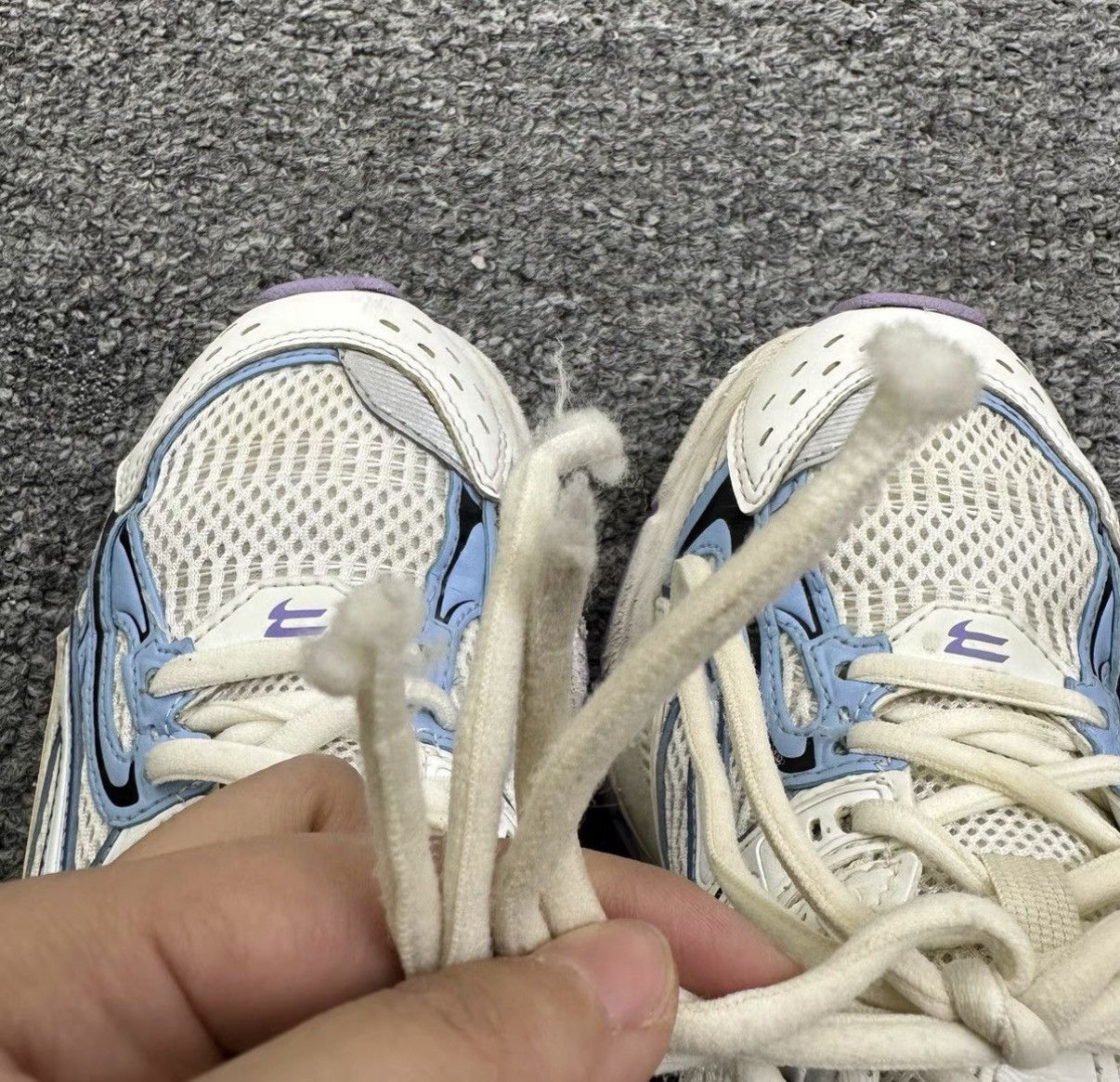 Balenciaga Balenciaga X-Pander Blue Spring Sneakers K12 Size US 6 / IT 36 - 7 Thumbnail