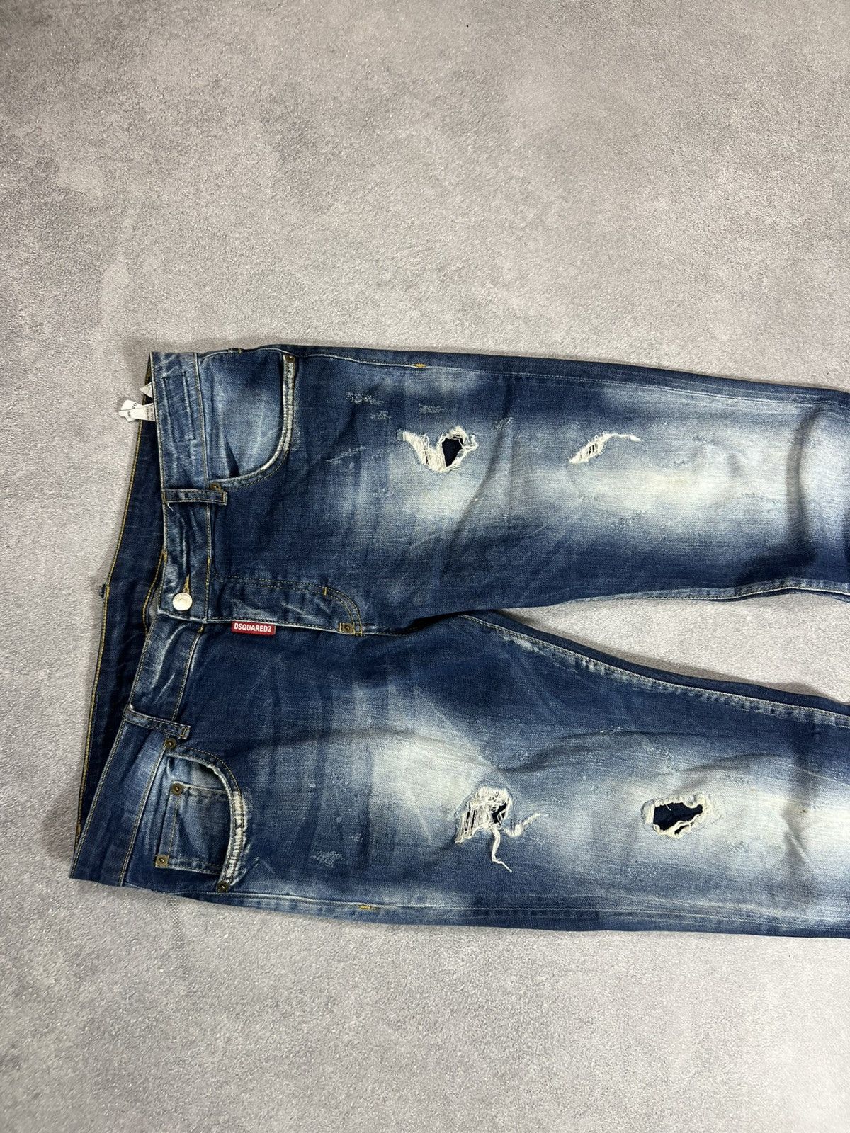 Dsquared2 Luxury Drip Dsquared2 Jeans pants distressed hype y2k opium Size US 31 - 6 Thumbnail