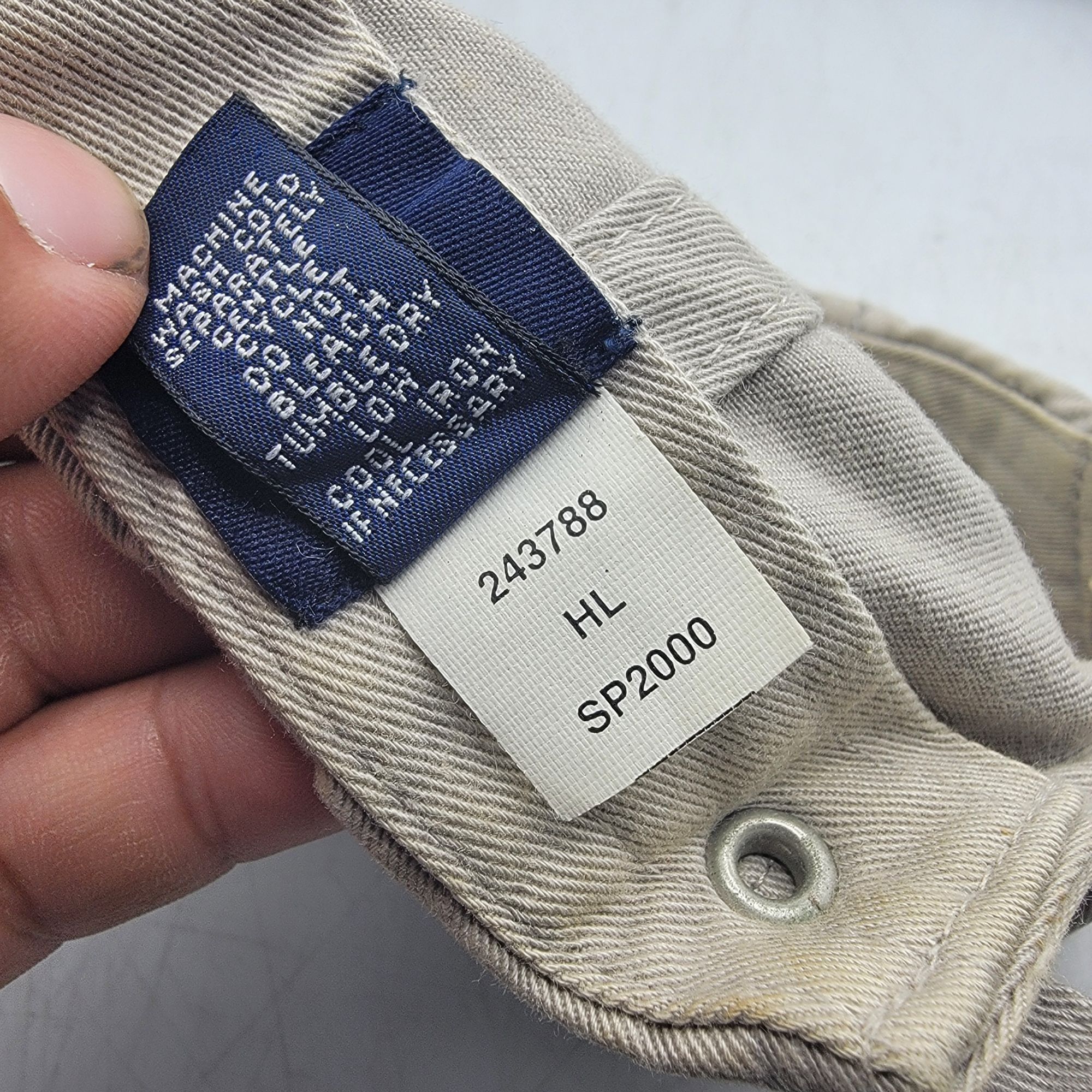Gap Gap Adults Medium Beige Cotton Baseball Hat Cap Adjustable C Size ONE SIZE - 5 Thumbnail