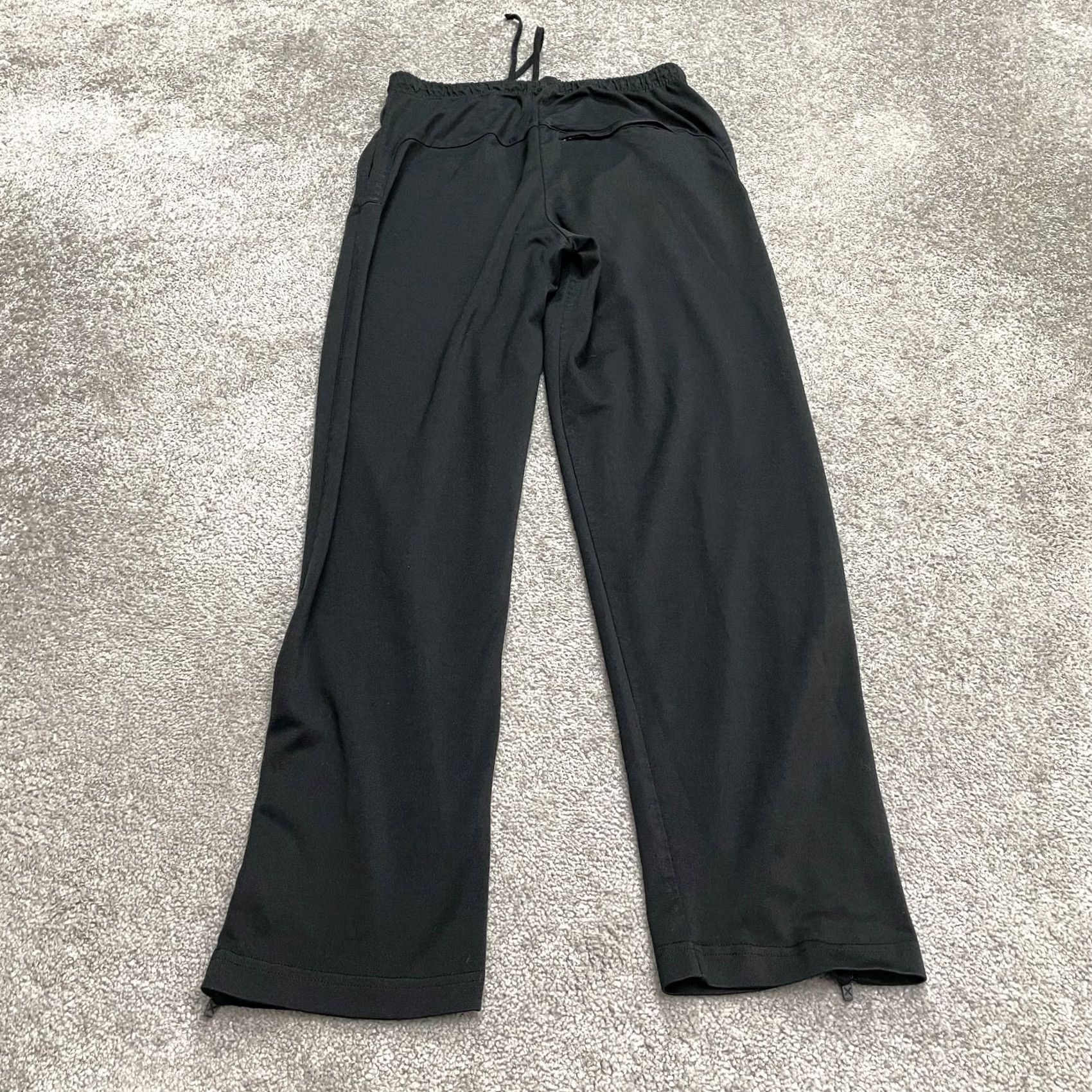 Vintage Xersion Active Pants Mens M Black Straight Ankle Zip Elastic Outdoor 28x31 Pants Size US 31 - 2 Thumbnail