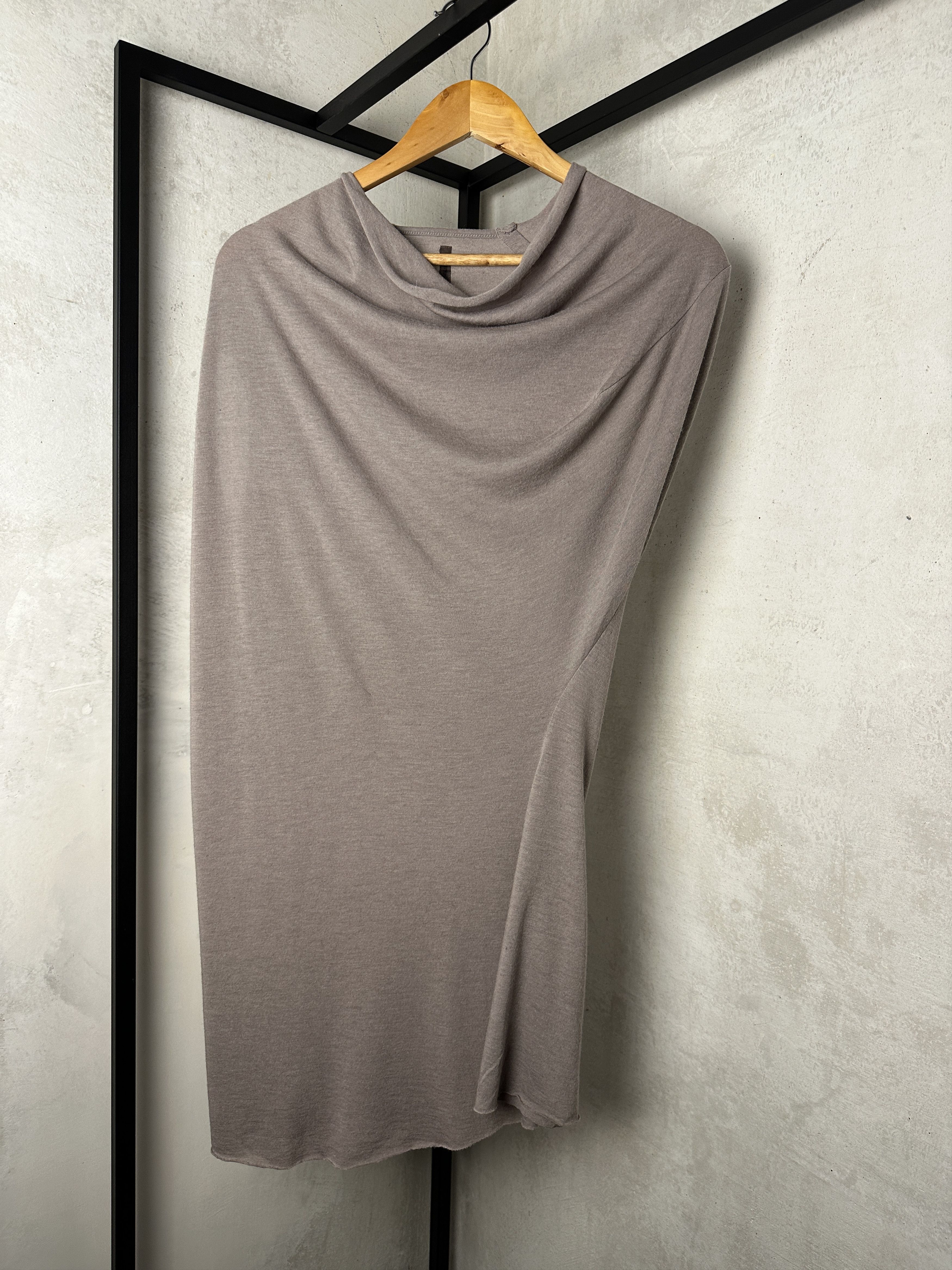 Rick Owens Lilies AW13 Mauve Short Sleeve Top