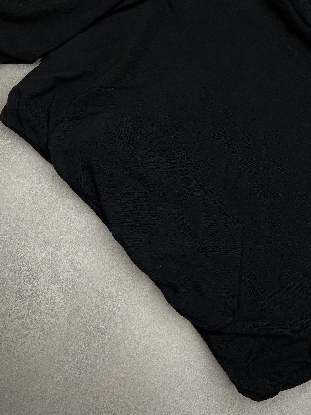 Balenciaga × Gap × Yeezy Kanye West Yzy Gap Padded Hoodie Black ENGINEERED BALENCIAGA Size US M / EU 48-50 / 2 - 10 Thumbnail