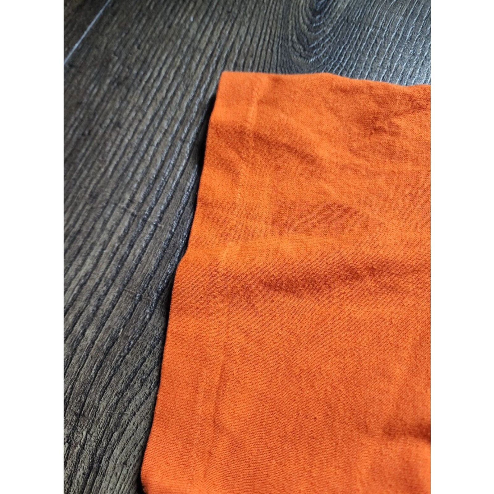 Mulberry VINTAGE Mulberry FL Hawks Middle School Mens L Orange Short Sleeve T Shirt Single Stitch Crew Neck Size US L / EU 52-54 / 3 - 5 Thumbnail
