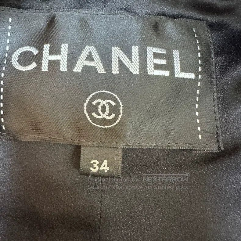 Chanel Chanel Egyptian black gold small fragrance style jacket Size XXS / US 00 / IT 34 - 6 Thumbnail