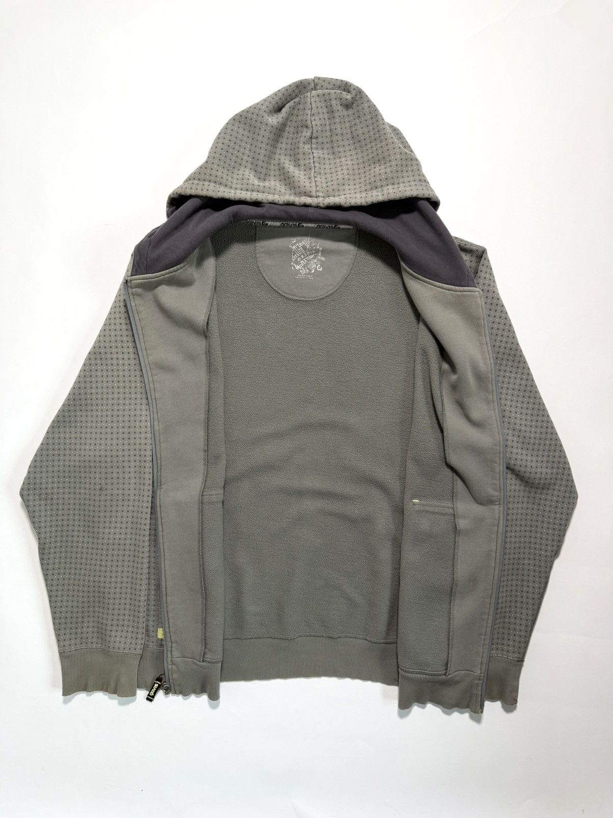 Gravis 🌀Gravis Dotted Zip Up Hoodie Size US L / EU 52-54 / 3 - 4 Thumbnail
