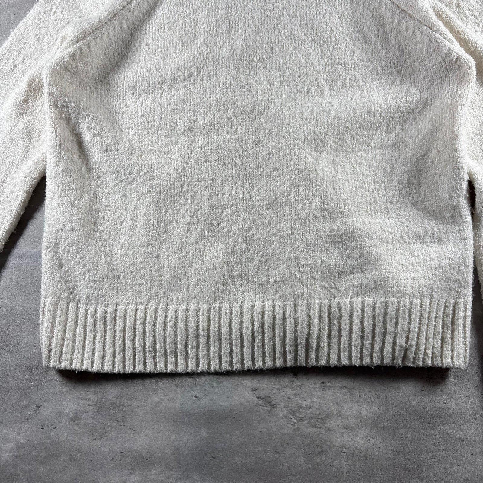 Zara Major Label Group Cream Chunky Knit Cowl Neck Sweater Size M / US 6-8 / IT 42-44 - 6 Thumbnail