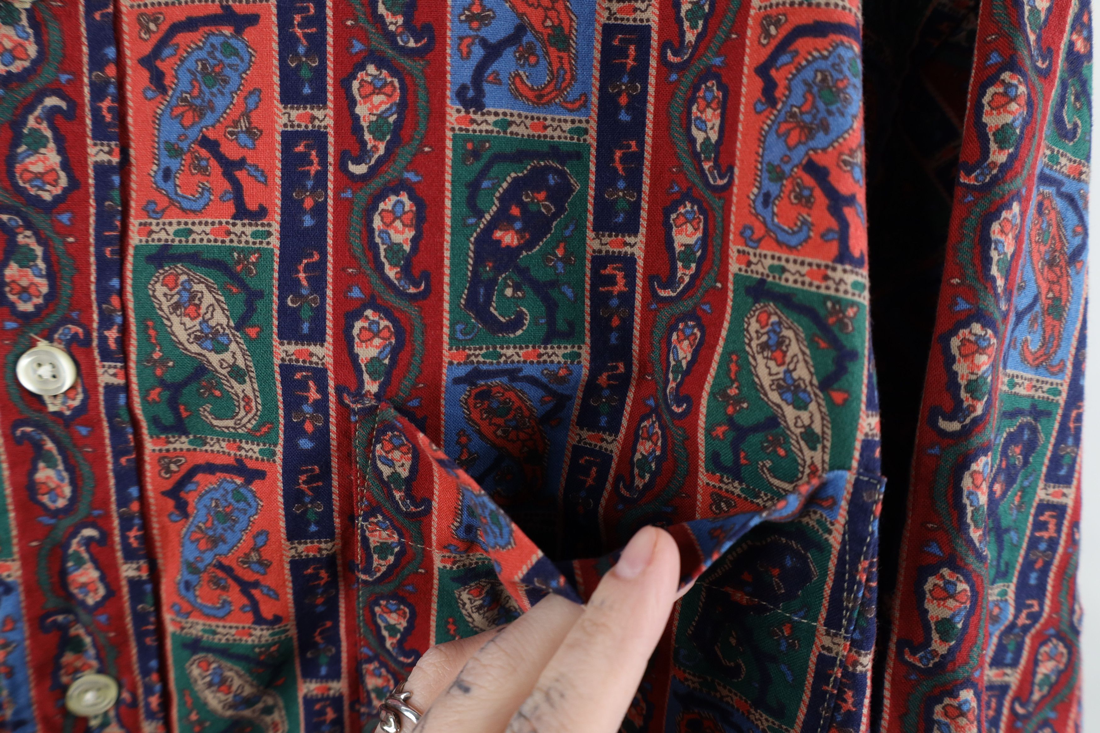 Vintage Vintage 90s Streetwear Baggy Fit Short Sleeve Button Shirt Size US XL / EU 56 / 4 - 5 Thumbnail