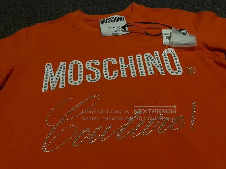 Moschino Moschino Women's Embellished Orange T. Size US XS / EU 42 / 0 - 2 Thumbnail
