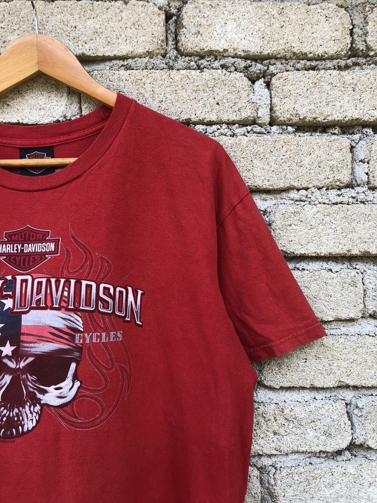 Harley Davidson Vintage Y2K Harley Davidson Of Atlanta Georgia Backhit Tee Size US XL / EU 56 / 4 - 7 Thumbnail