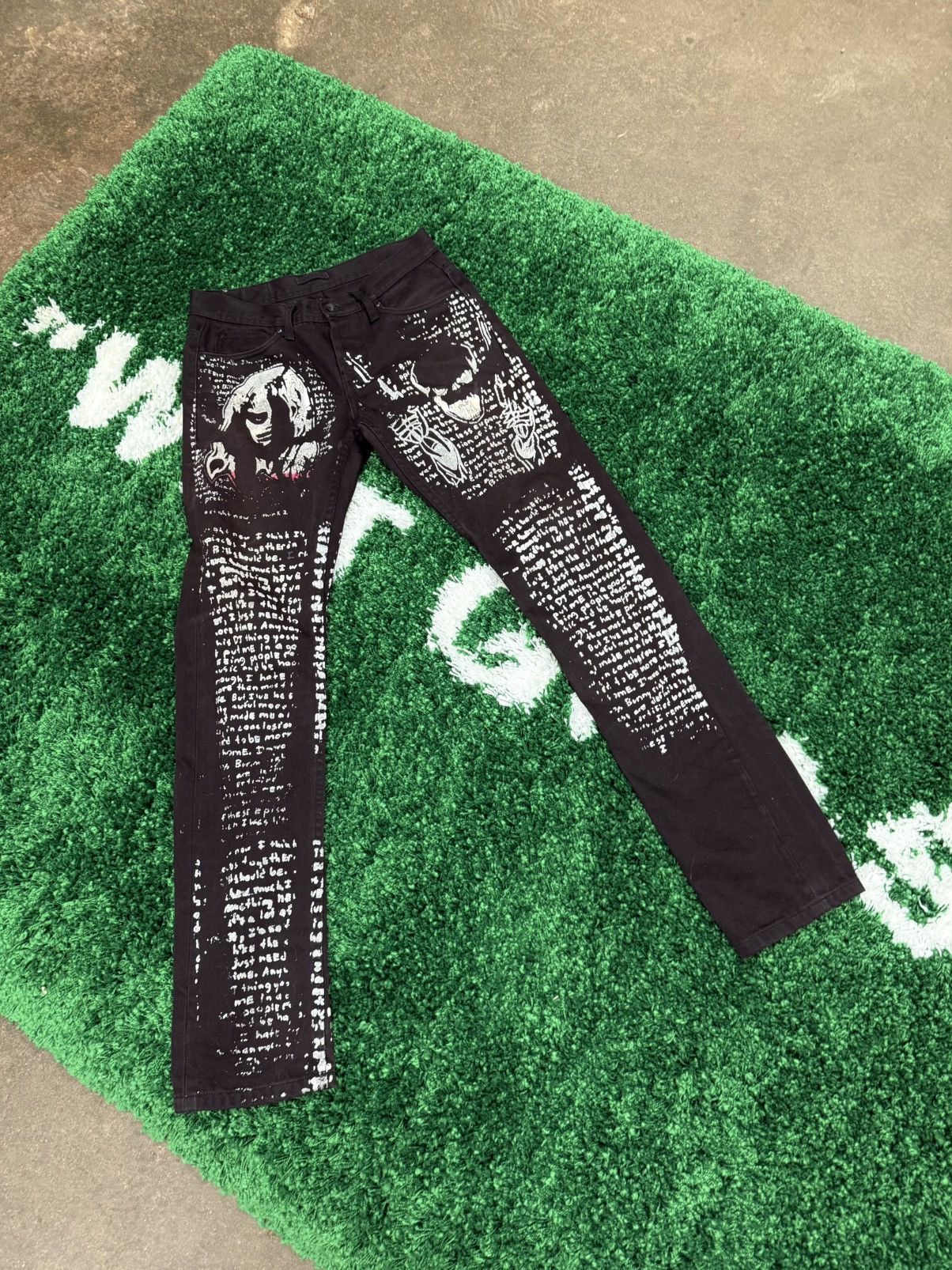 Vintage × Warren Lotas GRAIL Warren Lotas " SAM " Denim Jeans Sz. 29 7/30 Size US 29 - 1 Thumbnail