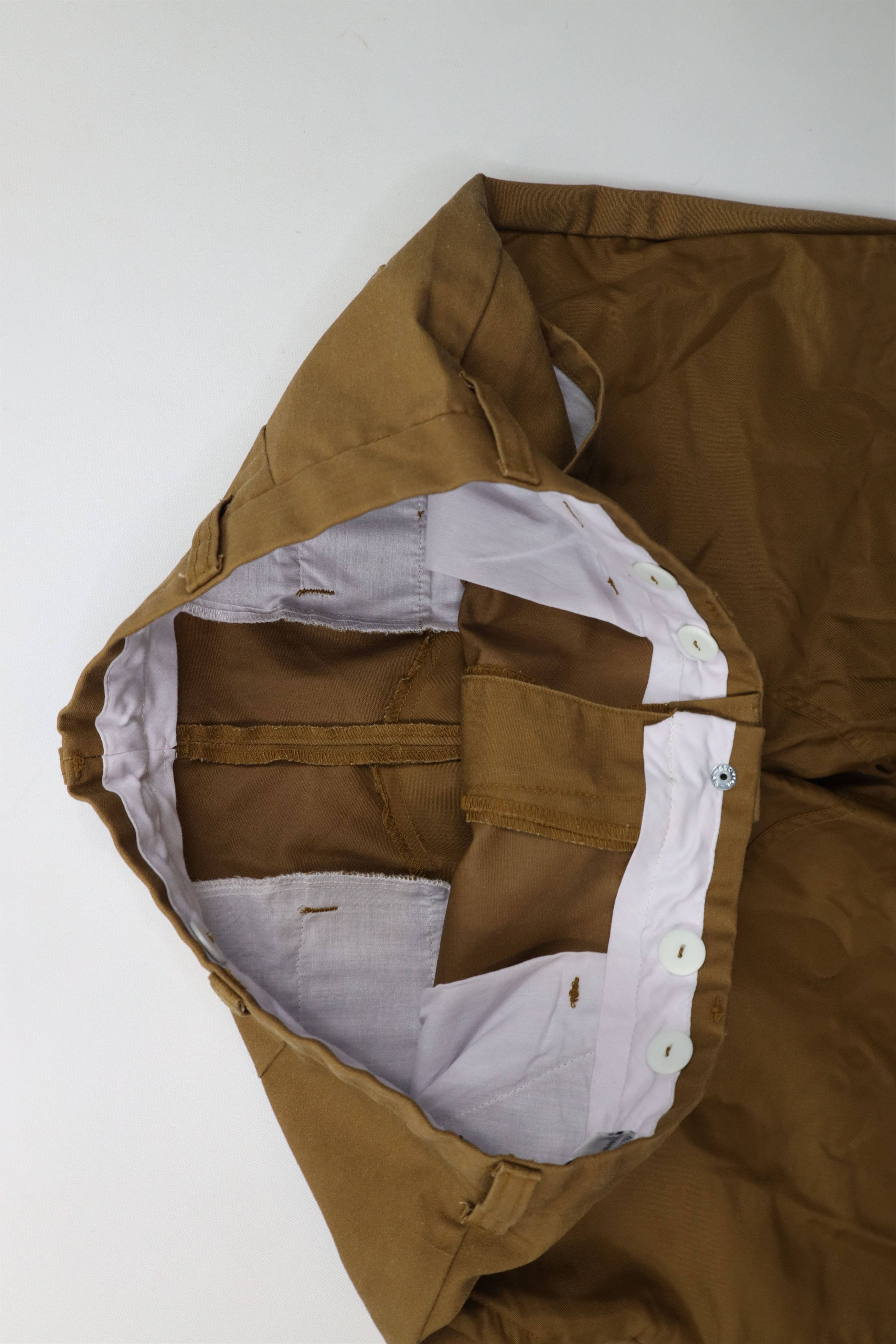 Vintage Vintage 90s Streetwear Hunting Field Brush Pants Brown Size US 32 / EU 48 - 7 Thumbnail