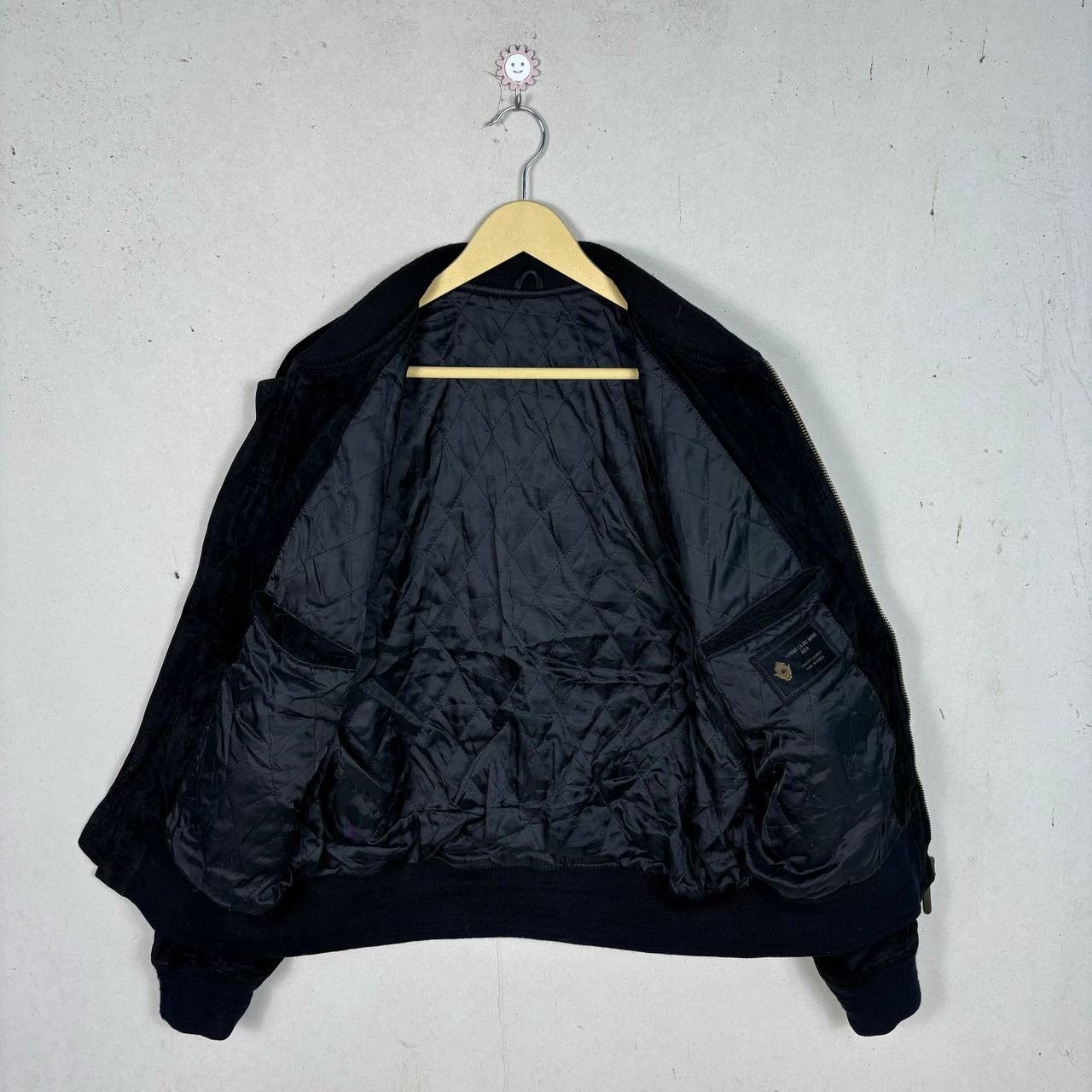 Japanese Brand Comme Ca Du Mode Men Vintage Suede Leather Bomber Jacket M/L Size US L / EU 52-54 / 3 - 4 Thumbnail