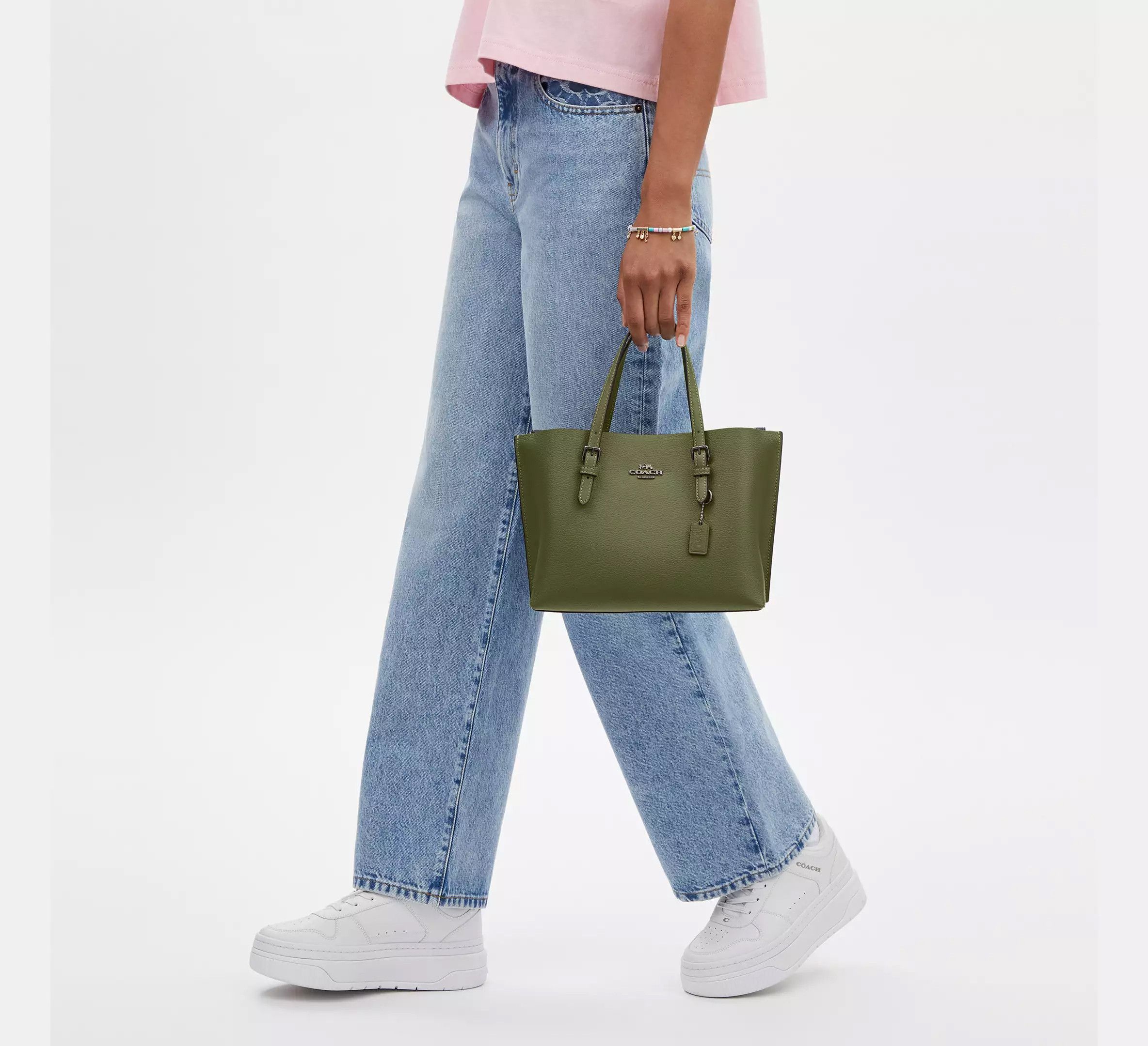Coach Mollie Tote Bag 25 C4084 Size ONE SIZE - 3 Thumbnail