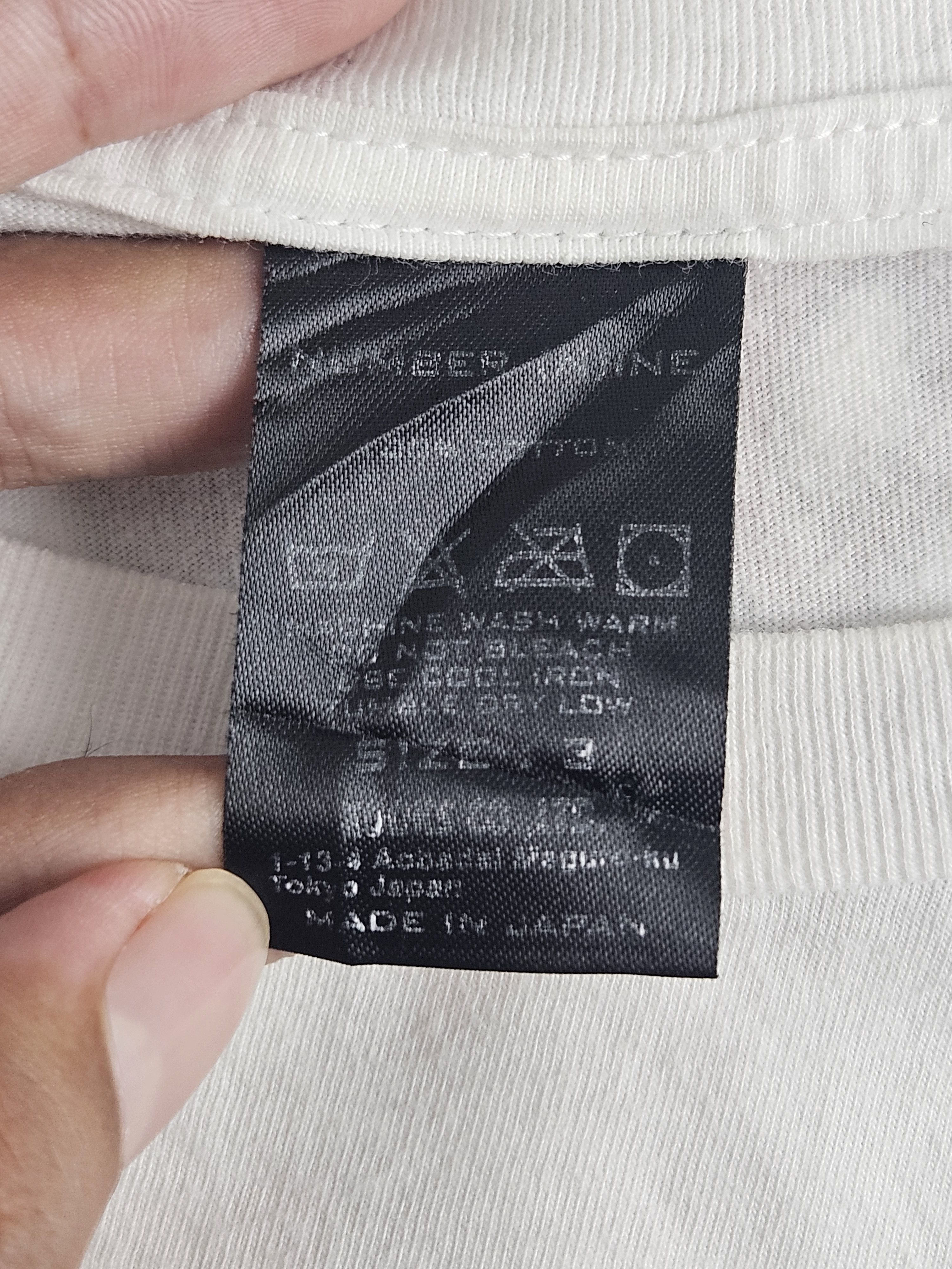 Disney × Number (N)ine Number Nine Mickey Mouse T-shirt Made In Japan Size US L / EU 52-54 / 3 - 4 Thumbnail
