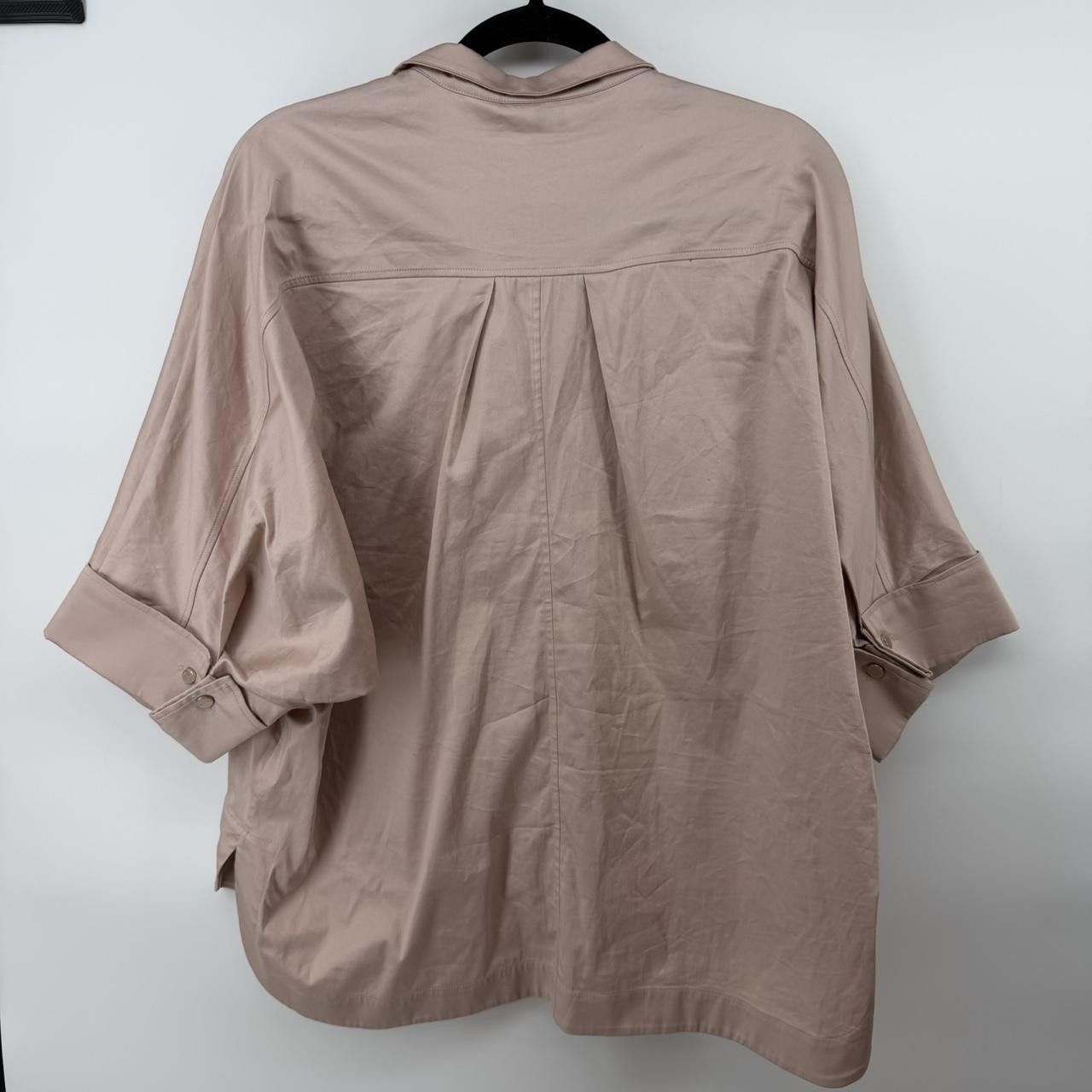 Ted Baker Ted Baker blush pink oversized shirt with collar and button Size M / US 6-8 / IT 42-44 - 7 Thumbnail