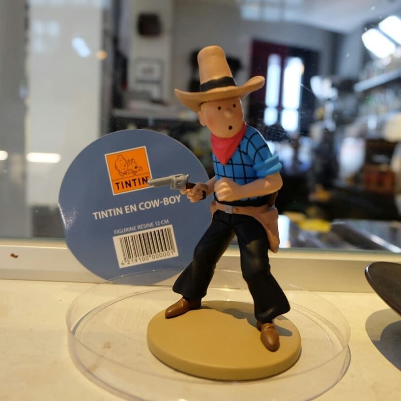 Cartoon Network Tin-Tin Tin Tin En Cow-Boy toys cartoon Figure Rèsine 12 cm Size ONE SIZE - 2 Thumbnail