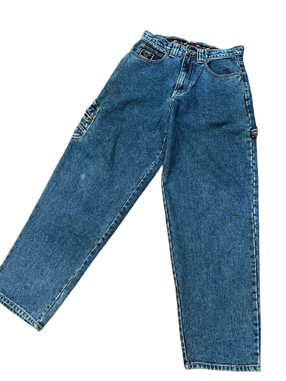 Pelle Pelle Vintage 90’s Pelle Pelle Marc Buchanan Baggy jeans Size US 31 - 3 Thumbnail