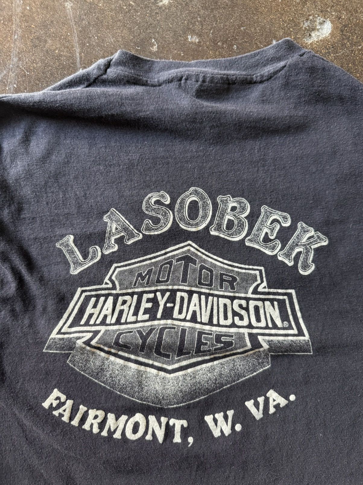 Harley Davidson vintage 80s rare harley davidson real steel grunge shirt Size US L / EU 52-54 / 3 - 4 Thumbnail