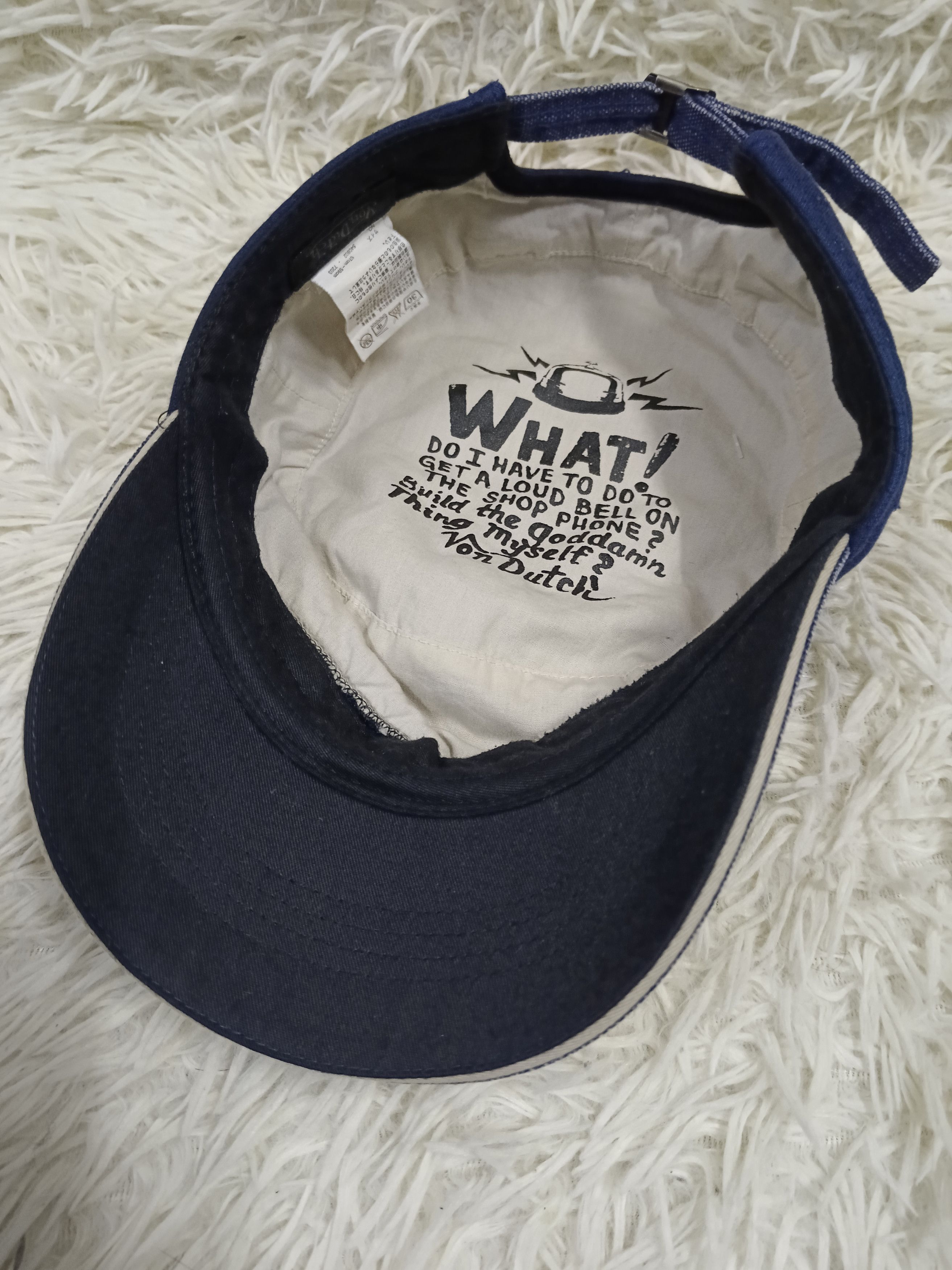 Von Dutch VON DUCTH DISTRESSED HAT Size ONE SIZE - 5 Thumbnail