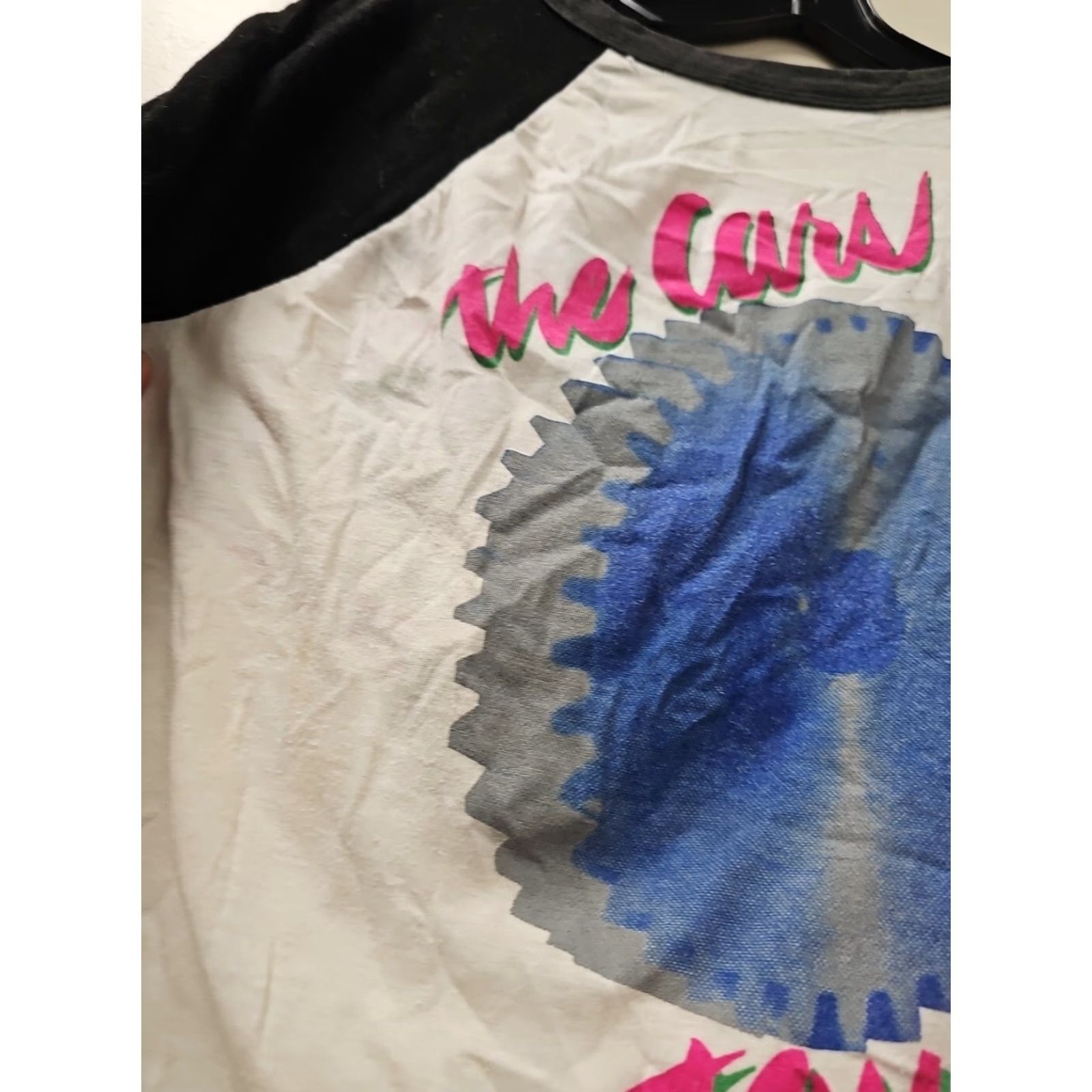 Vintage VINTAGE Mackler Tee Heartbeat City Tour 1984 The Cars Raglan L Concert T-Shirt Mens Size L / US 10 / IT 46 - 7 Thumbnail