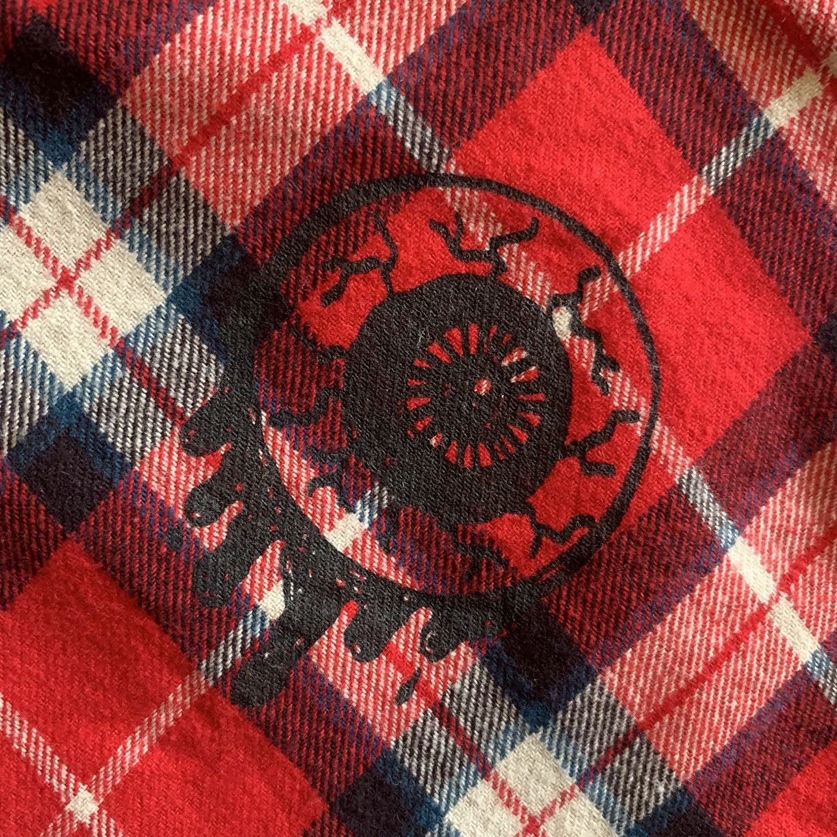 Japanese Brand World Wide Love Flannel Shirt Japanese Brand Size M / US 6-8 / IT 42-44 - 12 Thumbnail