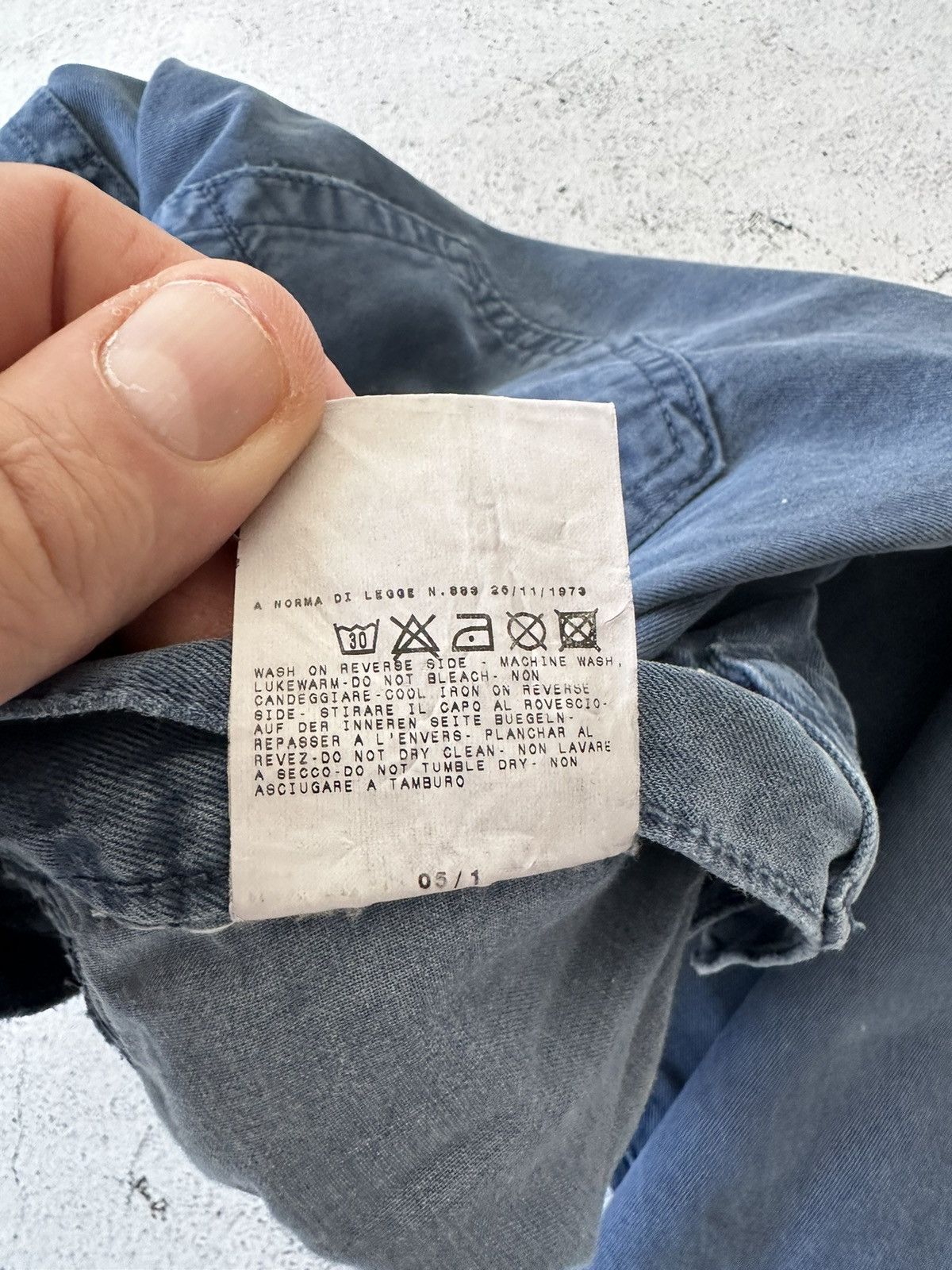 Versace × Versace Jeans Couture × Vintage Vintage Versace Jeans Couture Washed Pants Size US 29 - 12 Thumbnail