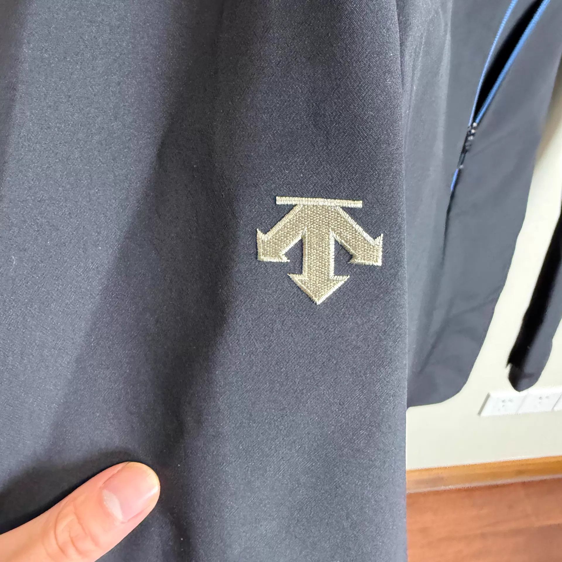 Descente JJJJound x DESCENTE ALLTERRAIN Black & Blue Shell Jacket XXL Size US XL / EU 56 / 4 - 7 Thumbnail