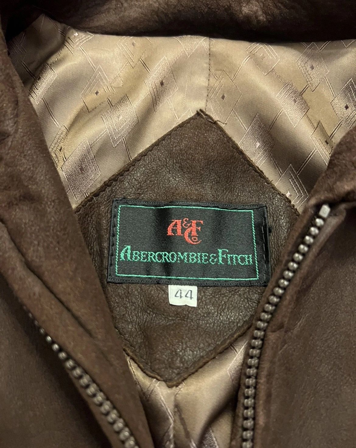 Abercrombie & Fitch 80s Abercrombie And Fitch Soft Leather Zip Jacket Sz 44 Size US S / EU 44-46 / 1 - 2 Thumbnail