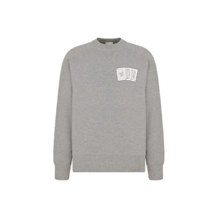 Dior Dior Dior x Kenny Scharf Gray Sweatshirt 0079-2507 Size US S / EU 44-46 / 1 - 1 Thumbnail