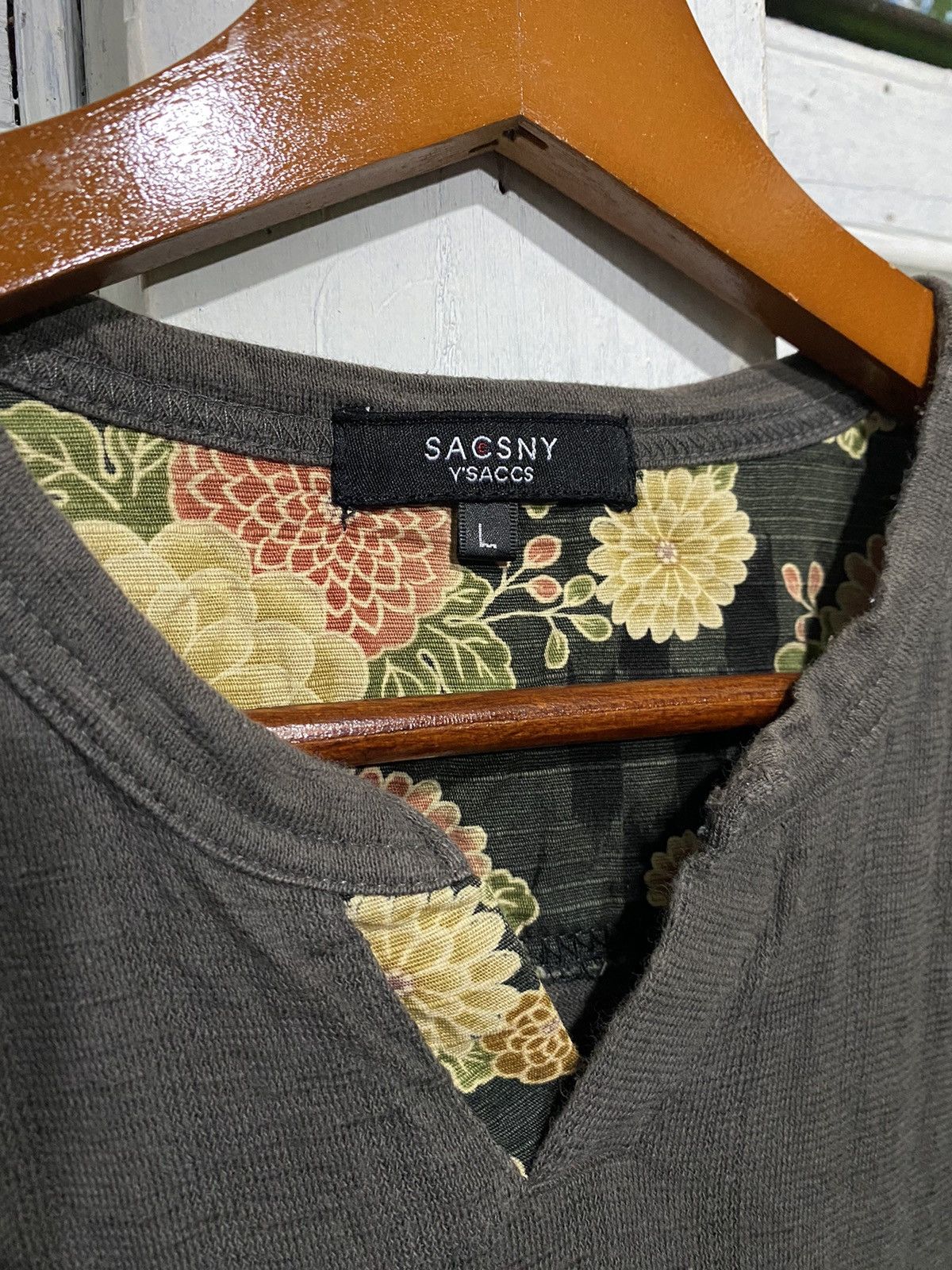 Designer × Japanese Brand × Yohji Yamamoto Sacsny Y'saccs Pocket Tee Size US L / EU 52-54 / 3 - 4 Thumbnail