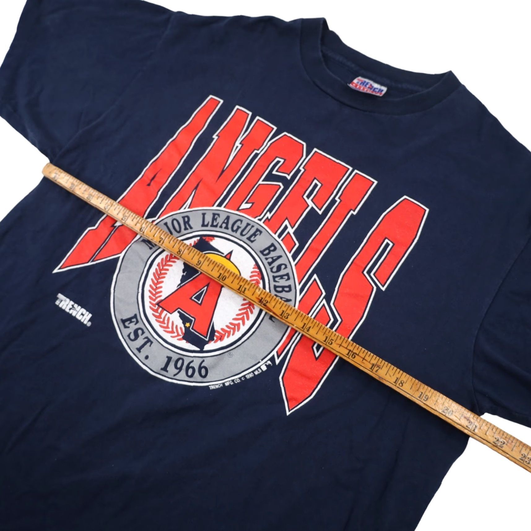 MLB VINTAGE MLB Trench California Angles Graphic T Shirt Blue XL Mens XL T-Shirt Size US XL / EU 56 / 4 - 7 Thumbnail
