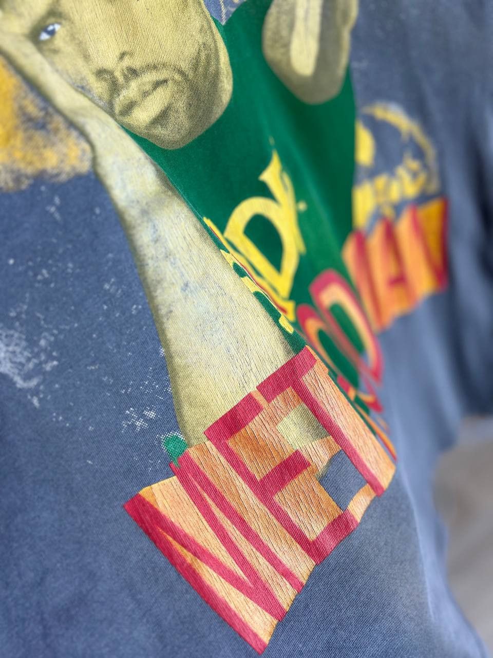 Vintage T-Shirt Method Man Wu-Tang 90s Bootleg RARE Rap - Tops