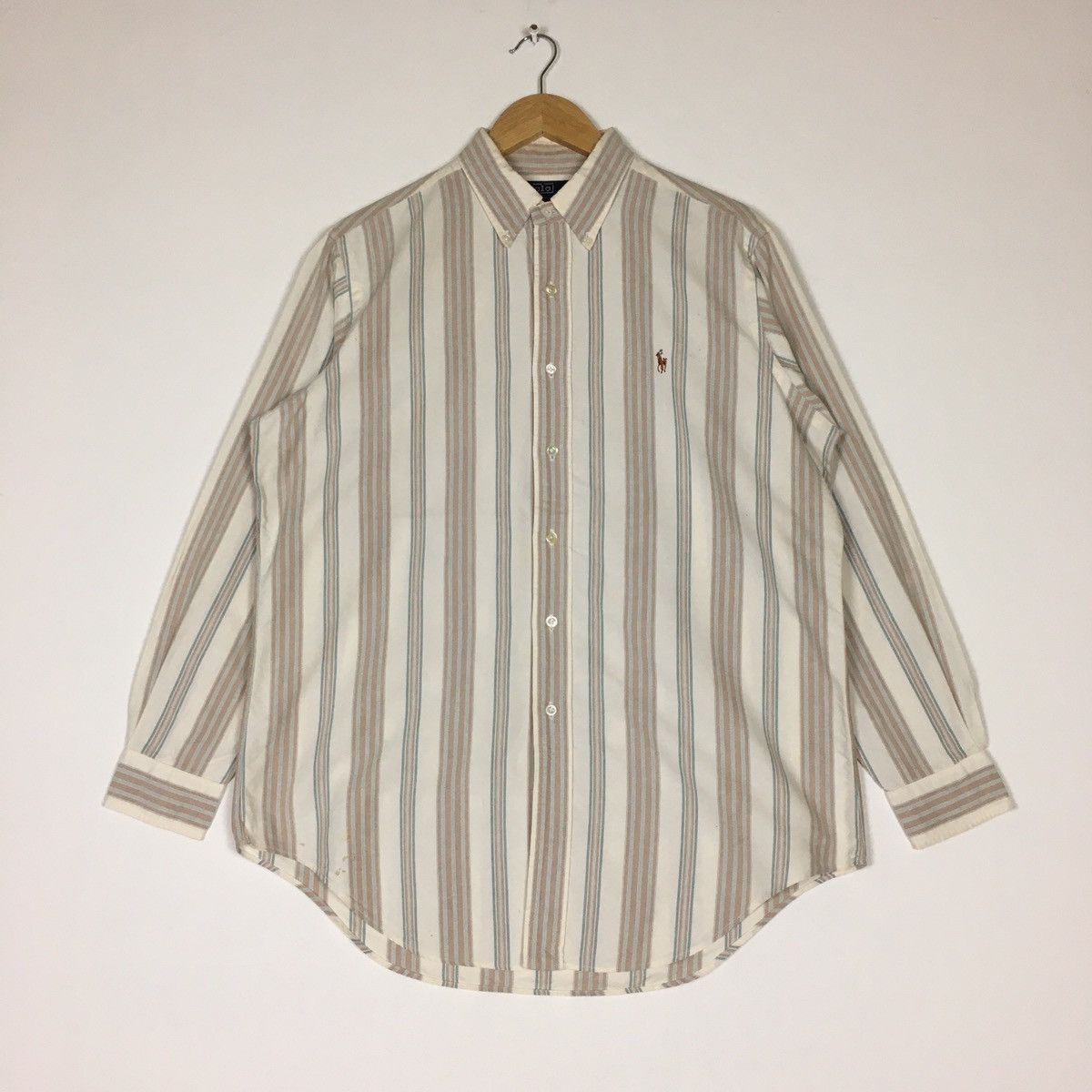 Polo Ralph Lauren × Vintage Vintage Polo Ralph Lauren Button Ups Shirt Size US L / EU 52-54 / 3 - 1 Thumbnail