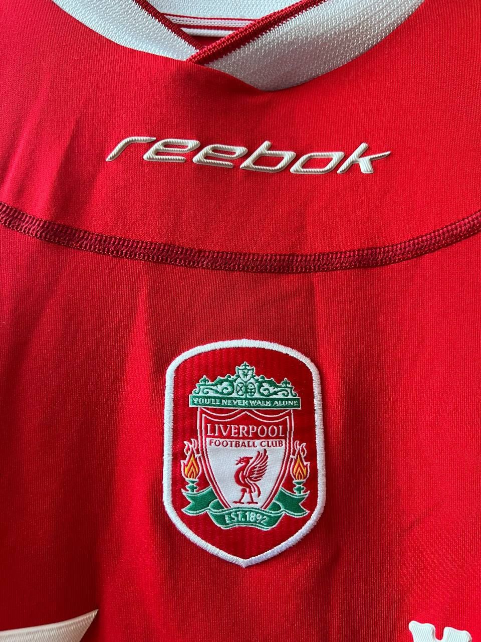 Reebok 2002/04 LIVERPOOL FC HOME SOCCER JERSEY FOOTBALL SHIRT SZ S Size US S / EU 44-46 / 1 - 5 Thumbnail