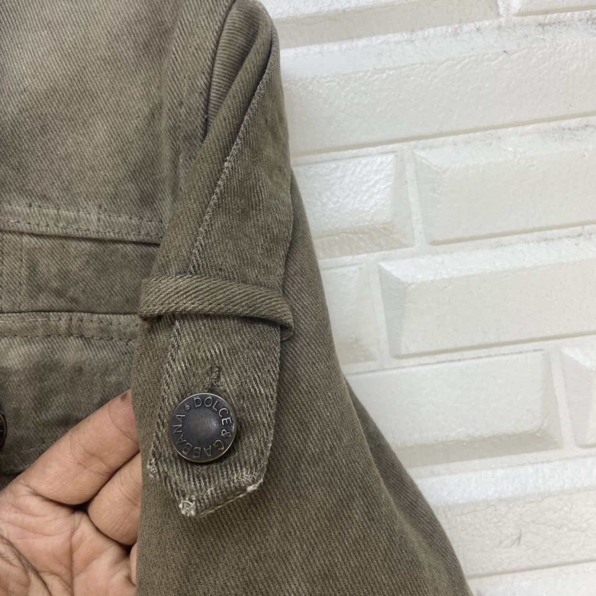 Dolce & Gabbana Made in Itali Dolce & Gabbana Denim Jacket Size XS / US 0-2 / IT 36-38 - 8 Thumbnail