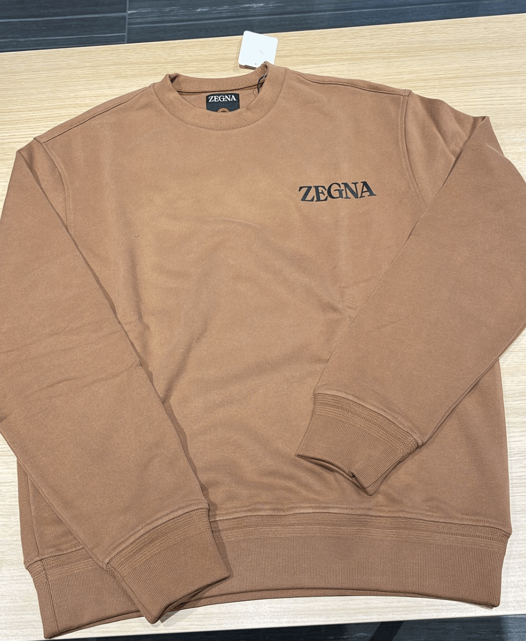 Ermenegildo Zegna Zegna Logo Crewneck Sweater Size US S / EU 44-46 / 1 - 1 Preview