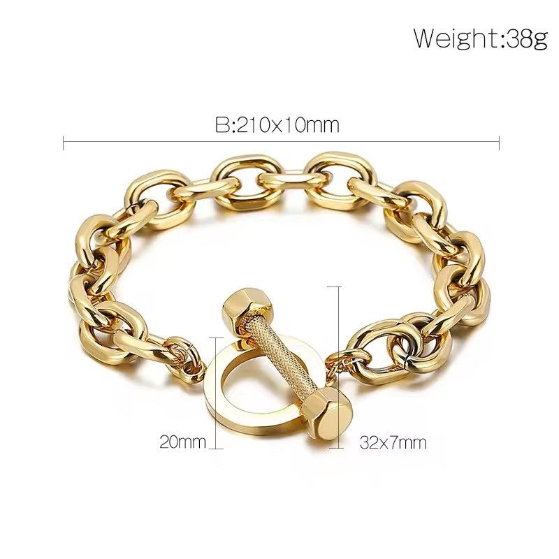 Japanese Brand × Jewelry Mens Link Chain Bracelets Size ONE SIZE - 4 Thumbnail