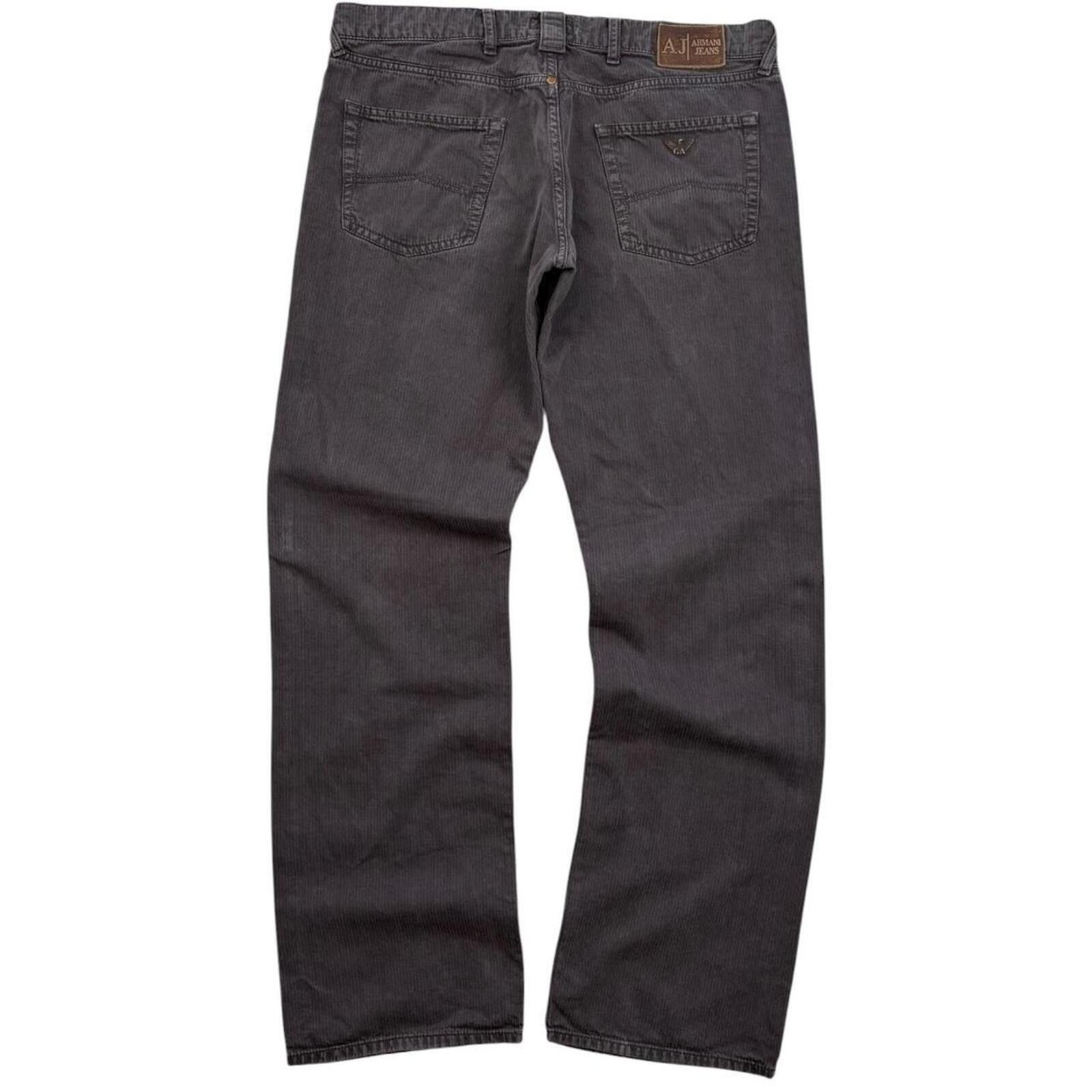 Emporio Armani Armani Jeans Pinstripe Denim (36”) Size US 36 / EU 52 - 1 Thumbnail