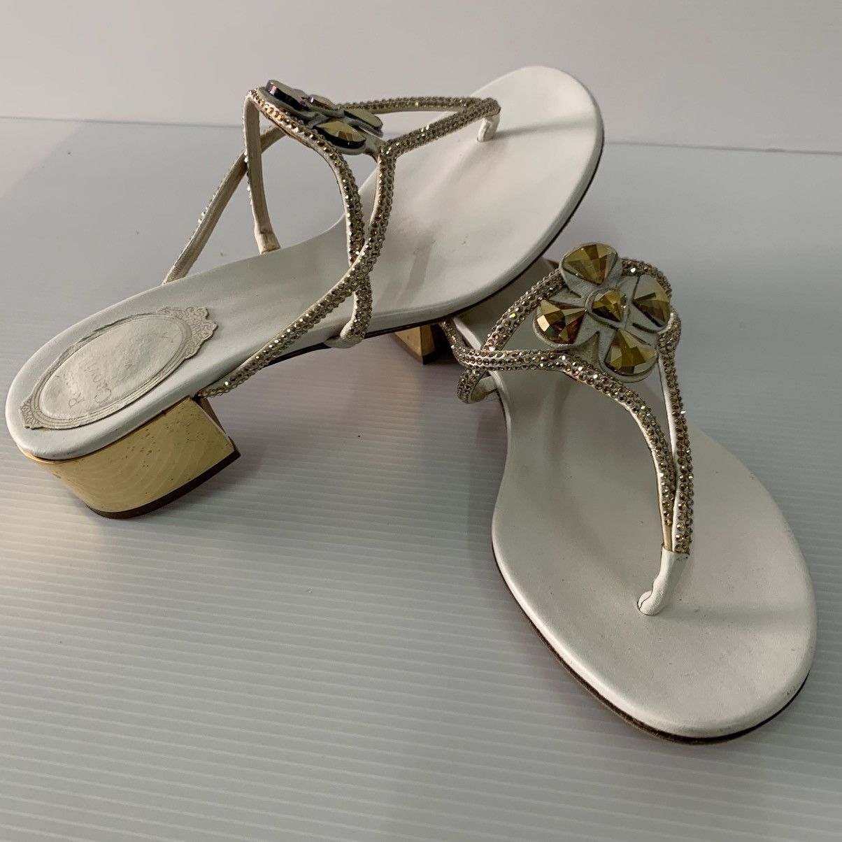 Rene Caovilla 🔥‼️HOT ITEM‼️🔥Authentic Rene Caovilla Sandals Shoes Size US 6 / IT 36 - 5 Thumbnail
