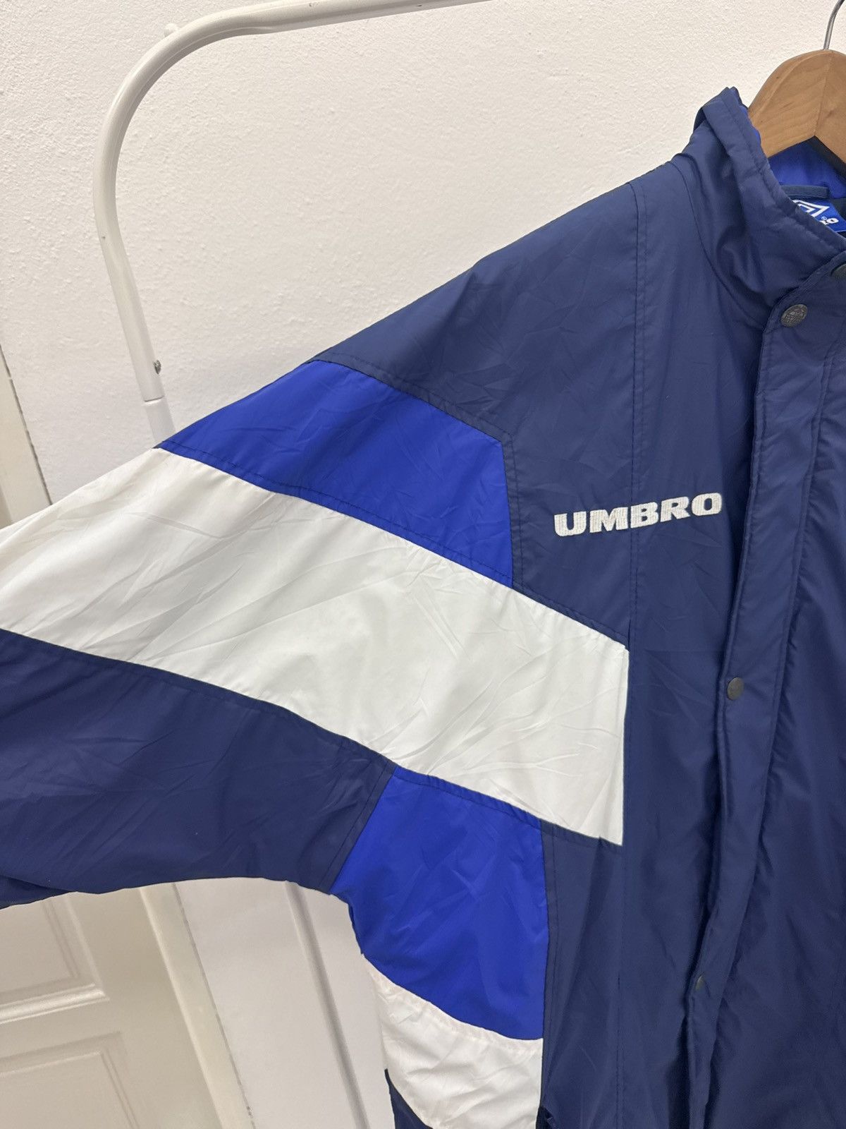 Chelsea Soccer Vintage Rare 97/98 UMBRO Chelsea FC Football Training Jacket Size US L / EU 52-54 / 3 - 6 Thumbnail