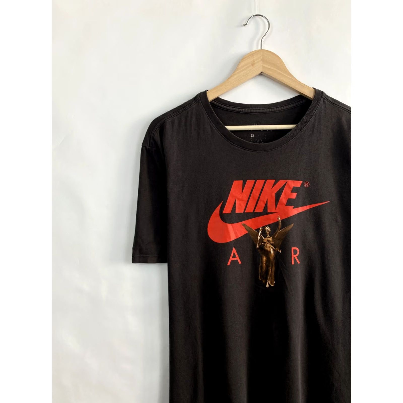 Nike Nike Air Center Swoosh T-Shirt XL Grey Retro Men Size US XL / EU 56 / 4 - 2 Thumbnail
