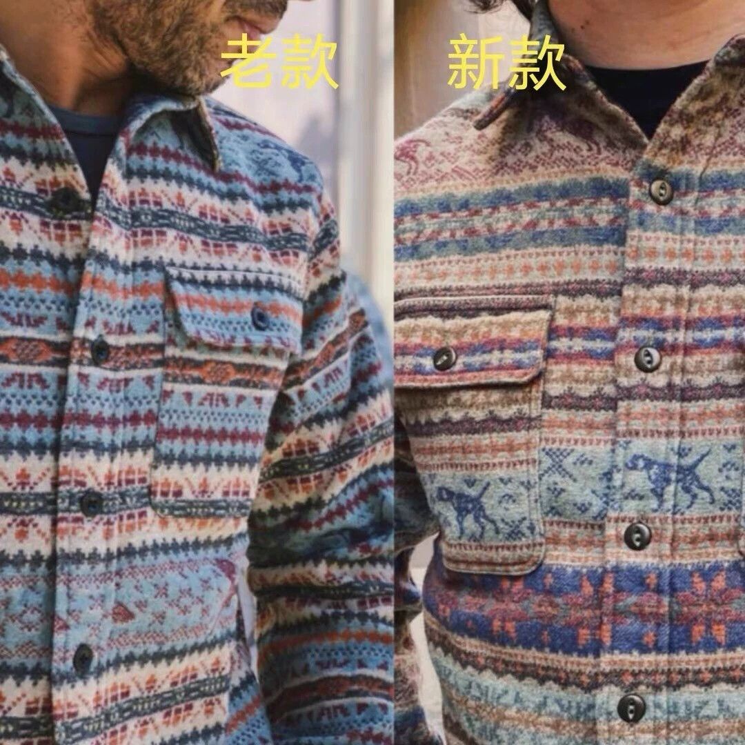 RRL Ralph Lauren RRL Fair Isle Overshirt 2-Pack New & Vintage M码 Size US M / EU 48-50 / 2 - 3 Thumbnail