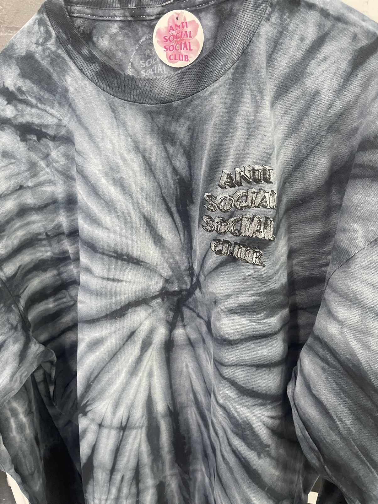 Anti Social Social Club × Designer ‼️ ASSC Anti Social Club Not Fair Tie Dye Long Sleeve XXL ‼️ Size US XXL / EU 58 / 5 - 7 Thumbnail